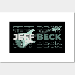 Jeff Guitar Beck Posters and Art